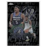 2025-26 Topps Chrome Instinct Anthony Edwards...