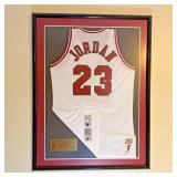 Michael Jordan 1995-96 Chicago Bulls Signed...