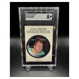 1968/69 OPC PUCK STICKER #8 ELMER VASKO SGC A