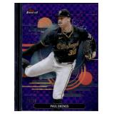 2025 Topps Finest Paul Skenes Purple Refractor /99