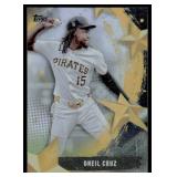 2025 Topps Stars of MLB Oneil Cruz Pittsburgh...