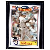 Dave Winfield & Bret Saberhagen Baseball Cards