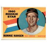 1960 Topps #127 Ronnie Hansen Baltimore Orioles