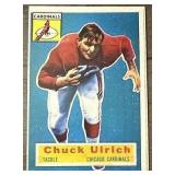 1956 TOPPS FOOTBALL #94 CHUCK ULRICH CHICAGO...