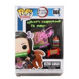 ABBY TROTT SIGNED DEMON SLAYER FUNKO POP JSA
