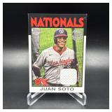 2021 Topps #86BR-JSO Juan Soto 1986 RELIC...