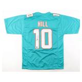 Tyreek Hill Signed Miami Dolphins Jersey Beckett