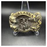 Vintage 1985 Alaska The Last Frontier Belt...