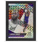 2020-21 Panini Mosaic LeBron James #3 White...