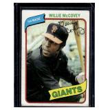 1980 Topps #335 Giants HOF Willie McCovey