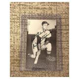 Carl Yastremzksi Signed Black and White Photo