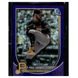 2025 Bowman Chrome Paul Skenes #30 Purple /250