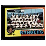 1975 Topps Set-Break #511 Texas Rangers