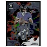 2025 Donruss Optic Light It Up Lamar Jackson...