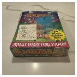 Trash Can Trolls - Sticker Trading Card Box 1st...