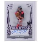 2023 Leaf Trinity Baseball Kyle Teel Clear...