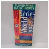 CLINCHER 1997 WORLD SERIES GAME 7 COMMEMORATIVE...