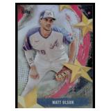 2025 Topps Stars of MLB Matt Olson Atlanta...