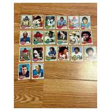 20x 1972 Topps Football NFL Cards Good Condition