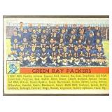 1956 TOPPS FOOTBALL #7 GREEN BAY PACKERS TEAM...