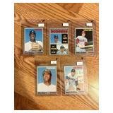 5x 1970 Topps Baseball Cards VINTAGE Nice-8