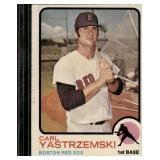 1973 Topps Carl Yastrzemski #245 Red Sox