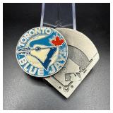 Vintage 1994 Toronto Blue Jays Belt Buckle Blue...
