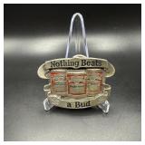 Vintage 1990s 'Nothing Beats A Bud'...