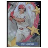 2025 Topps Stars of MLB Wyatt Langford Texas...