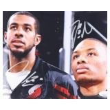Damian Lillard & LaMarcus Aldridge Signed Trail...