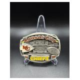 1994 Gap Vintage Kansas City Chiefs Belt Buckle...