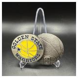 Vintage 1994 Golden State Warriors Belt Buckle...