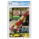 Iron Man #10 Iron Man vs the MANDARIN CGC 9.0...