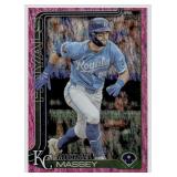 2025 Topps Pink Foil Michael Massey Kansas City...