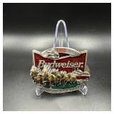 1996 Budweiser Belt Buckle Clydesdale This Buds...