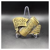 Vintage 1992 Coors Light Buckles Of America...