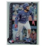 2025 Topps Holo Foil Steward Berroa Rookie...