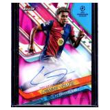 2024-25 Topps Finest UEFA Limine Yamal Auto...
