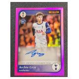 2024-25 Topps Merlin UEFA Archie Gray RC Rookie...