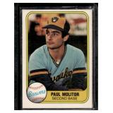 1981 Fleer #515 Paul Molitor HOF BREWERS