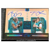 2024 Panini One Plus One Dual Auto Platinum...