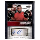 2012 SAGE HIT Autographs Gold #A96 Tauren Poole