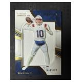 2025 PANINI IMMACULATE DRAKE MAYE CLEARLY...