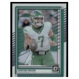 2025 Donruss Optic Justin Fields New York Jets...