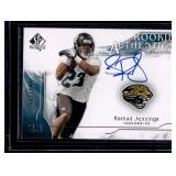 2009 SP Authentic Rashad Jennings RC Auto #/799