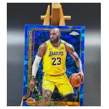 2025 Topps Chrome Sapphire LeBron James #127...