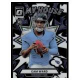 2025 Donruss Optic Cam Ward Tennessee Titans #1