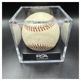 Mickey Mantle Whitey Ford HOF NY Yankees Signed...