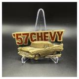 Vintage 1989 ï¿½57 Chevy Bel-Air  Belt Buckle...