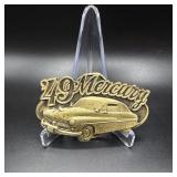 Vintage THE Great American Buckle Co 49 Mercury...